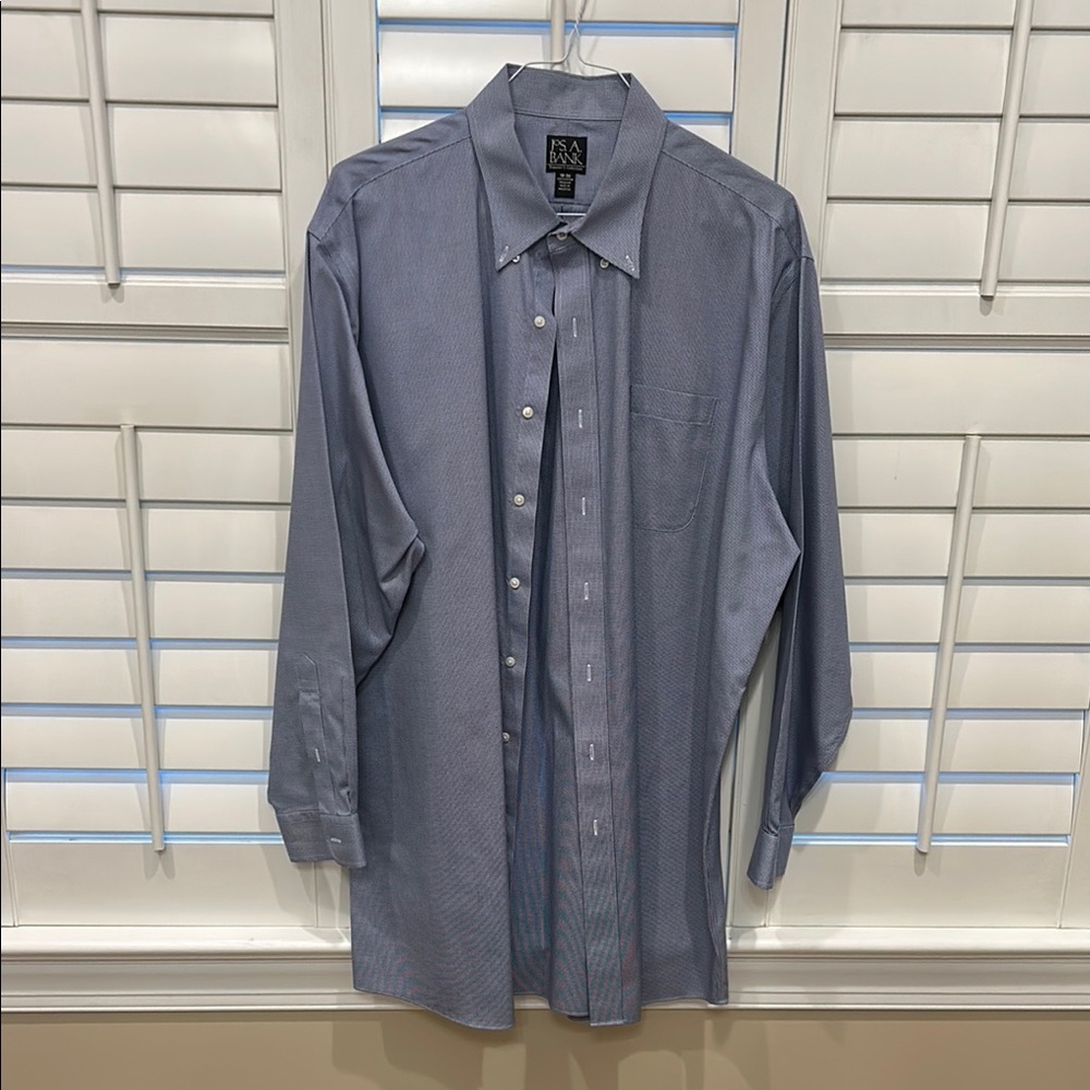 Men's Jo’s A Bank Blue Dress Shirt